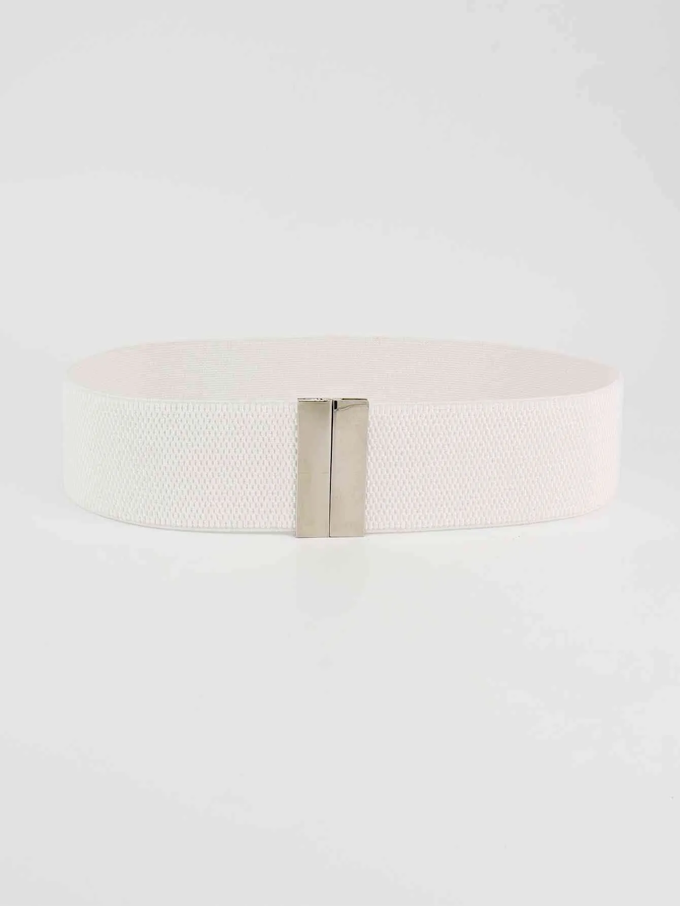 Alloy Buckle Elastic Belt