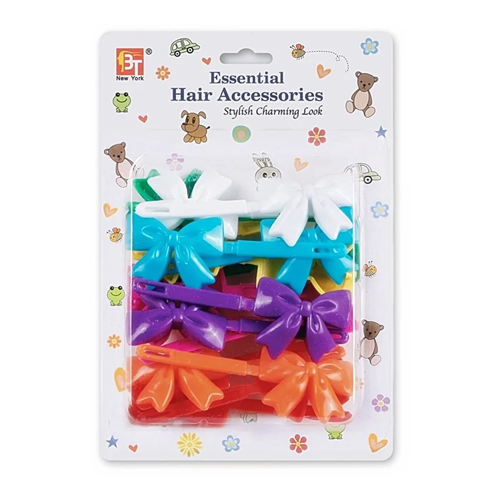 BARRETTES CHRISTMAS BOW