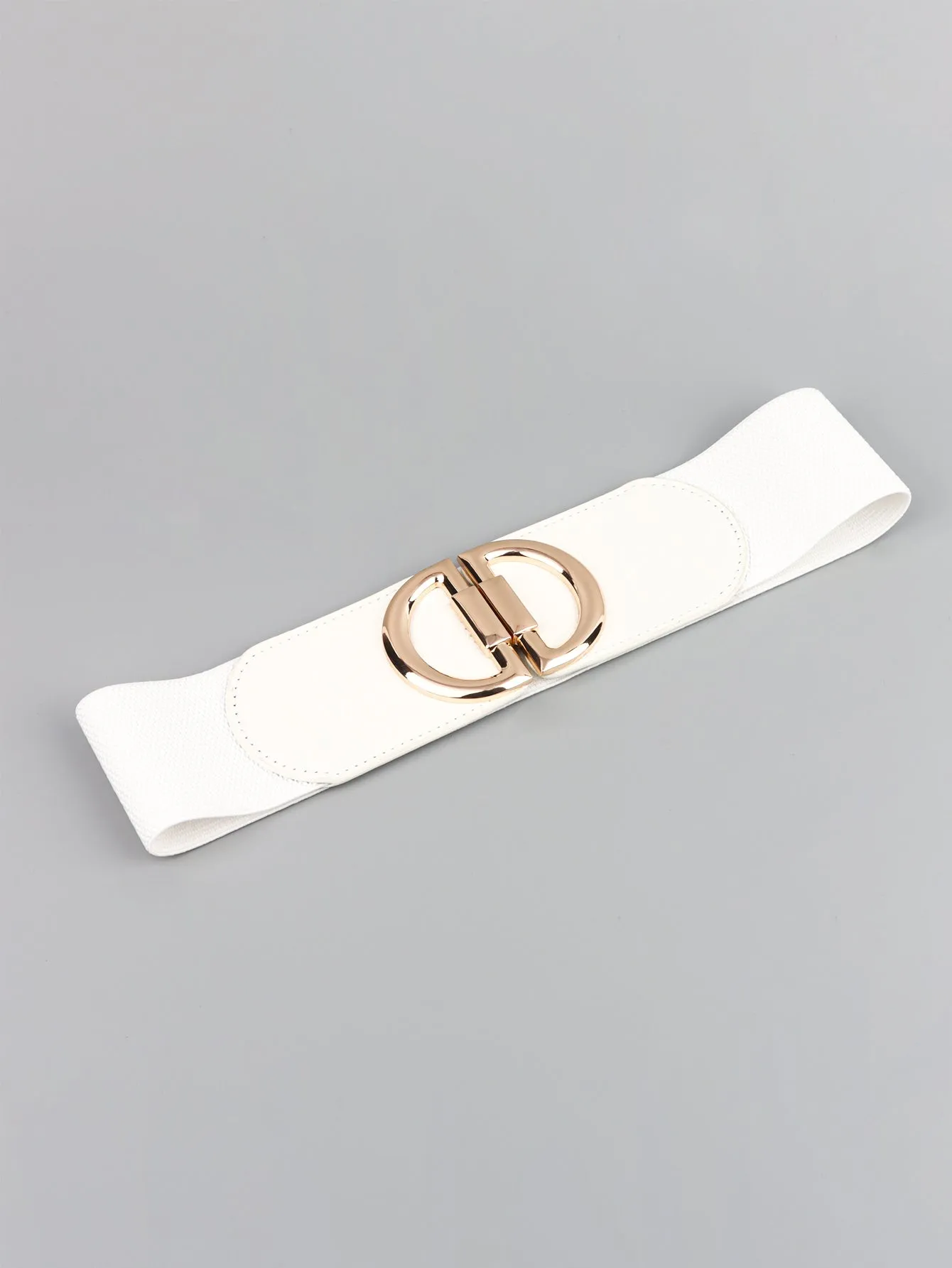 D Buckle Elastic Belt