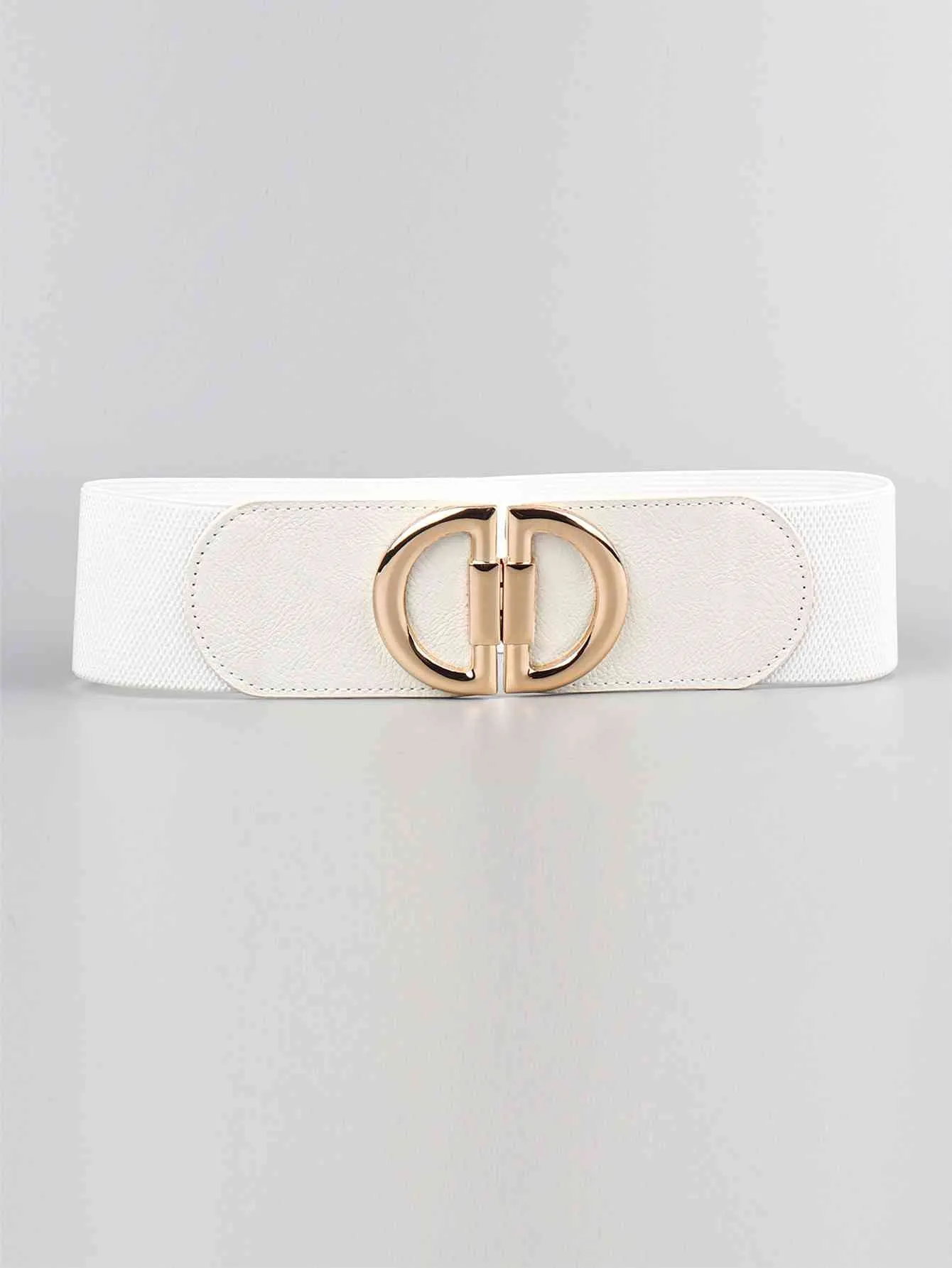 D Buckle Elastic Belt