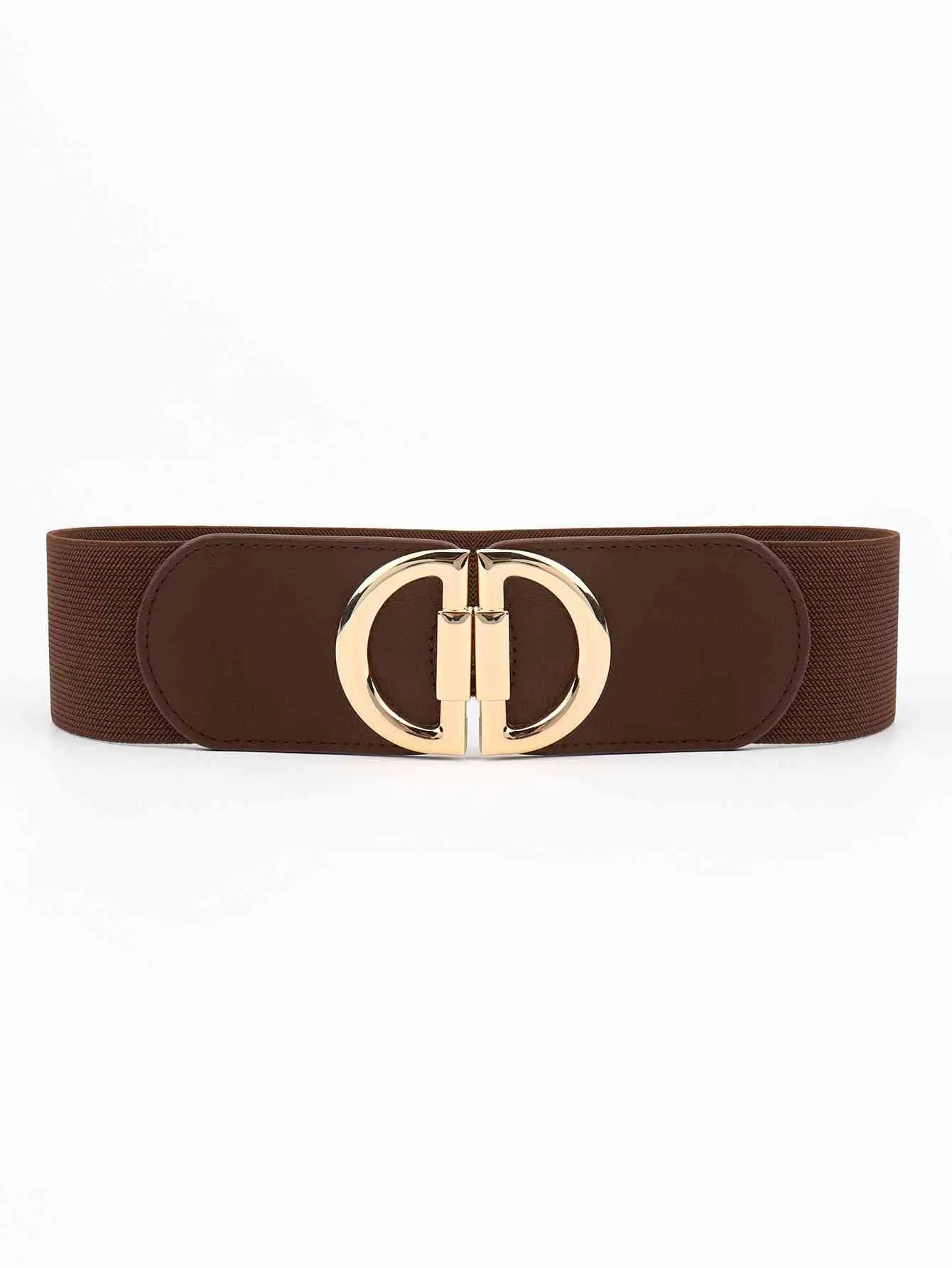 D Buckle Elastic Belt