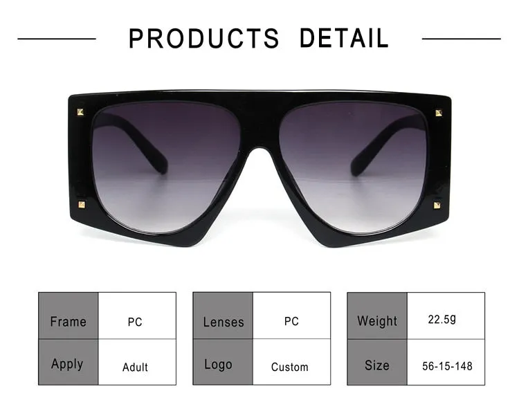 Fashion Irregular Designer Luxury Man/Women Cat Eye Classic Vintage UV400 Outdoor Shades