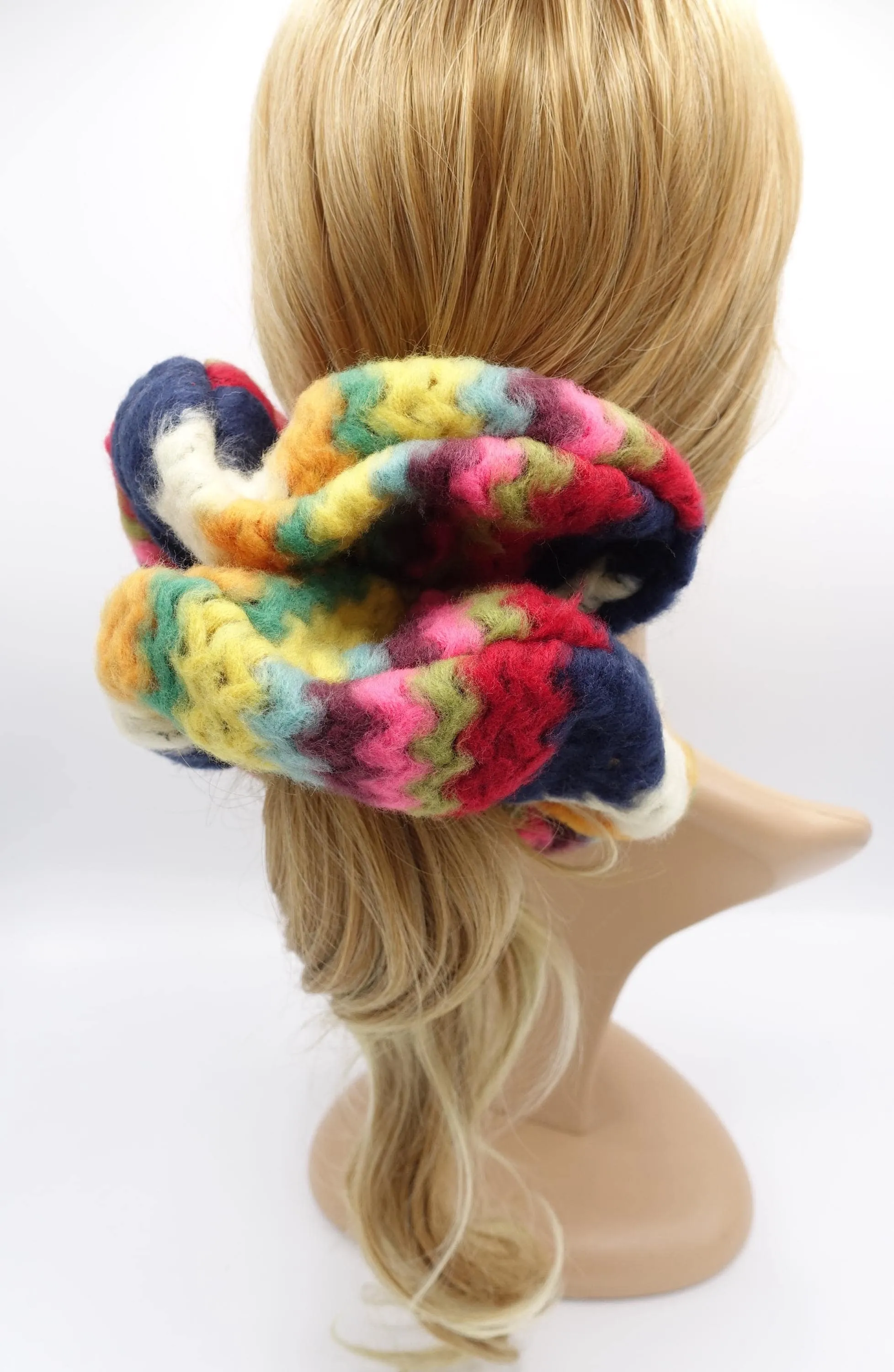 knit scrunchies, oversized scrunchies for women