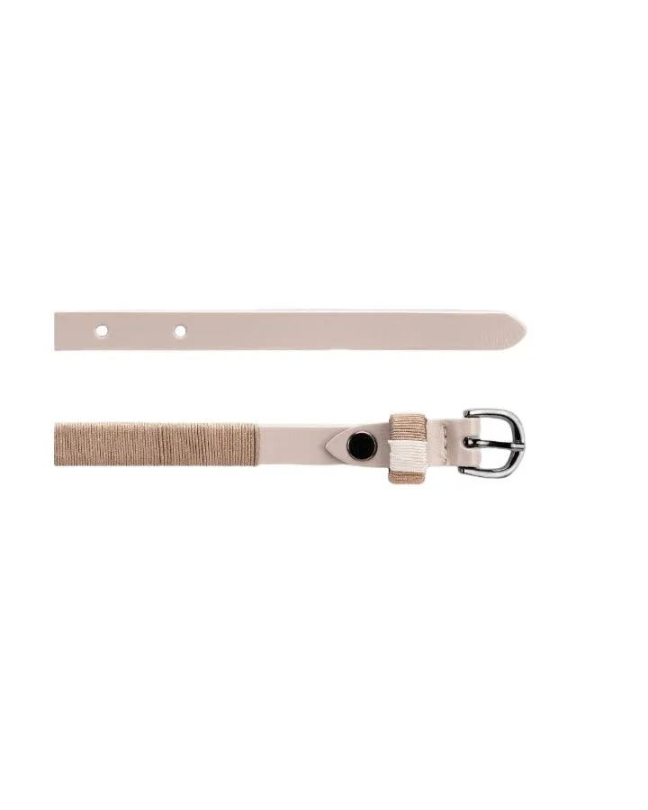 Luisa Cerano Narrow 2 Tone Belt