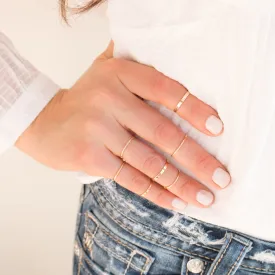 Minimalist Midi Rings