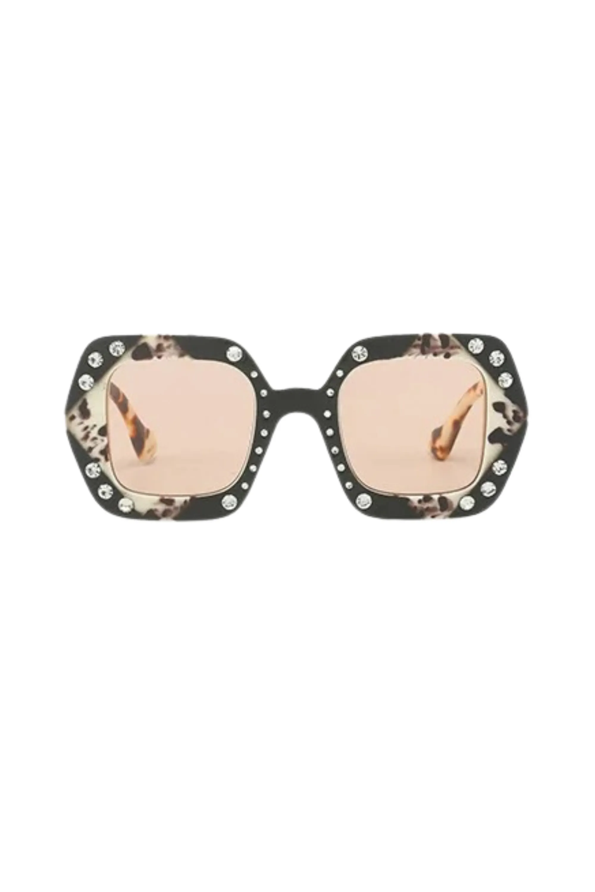 Mosaic Beige Sunglasses