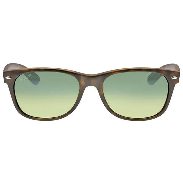 New Wayfarer - Matte Havana/Blue-Green