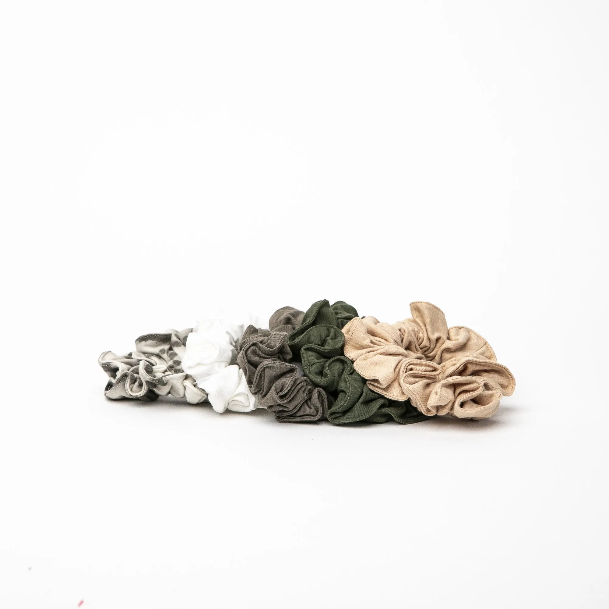 Organic Cotton Scrunchies | Brown