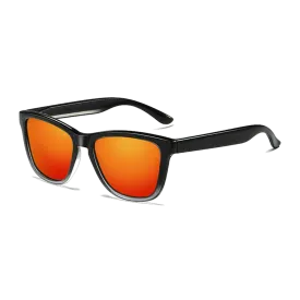 Polarized Sunglasses for Men / Women Gradient Wayfarer Frame - Red