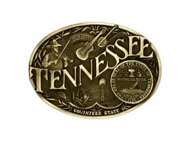 Tennessee State Buckle