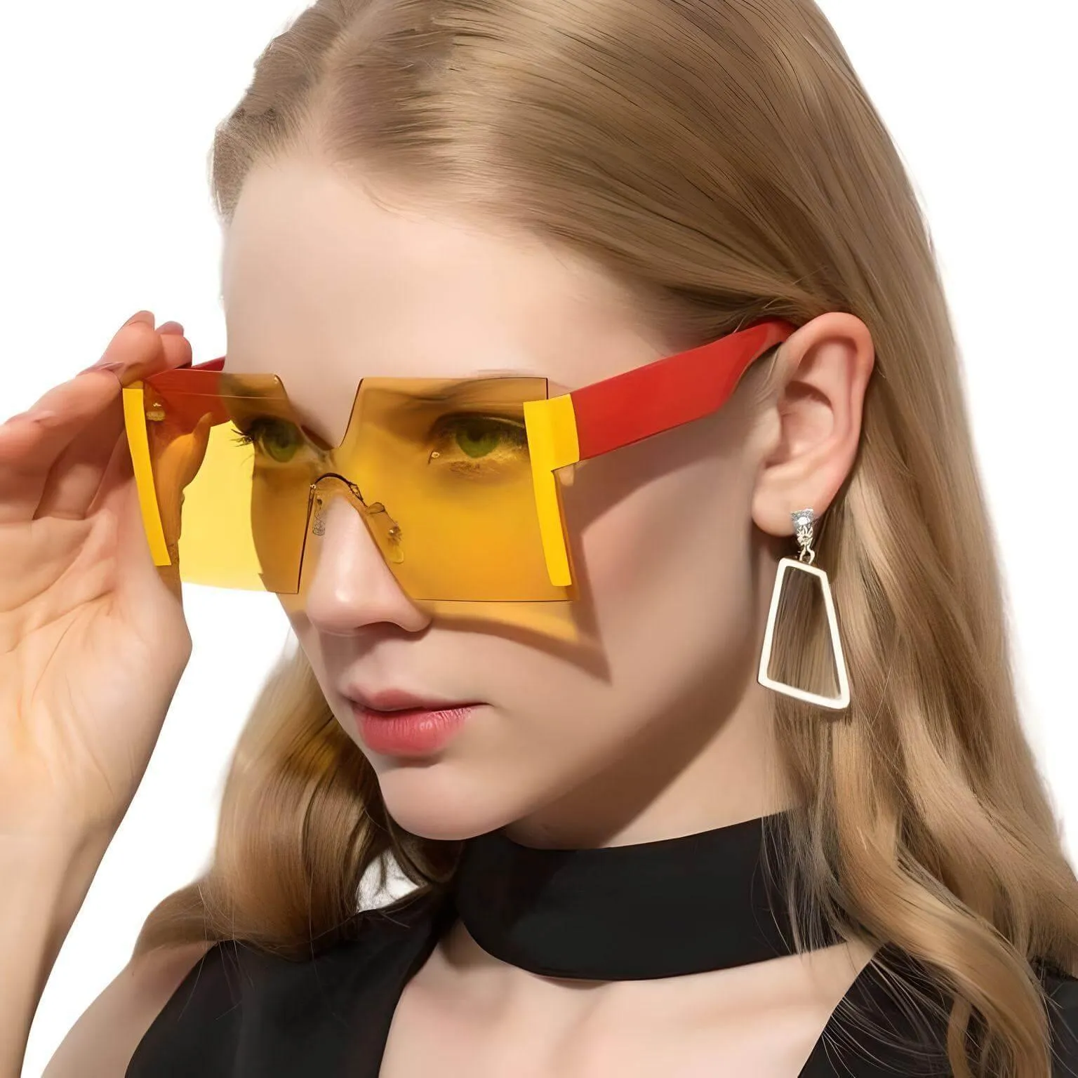 Women's Oversized Square Frame Sunglasses